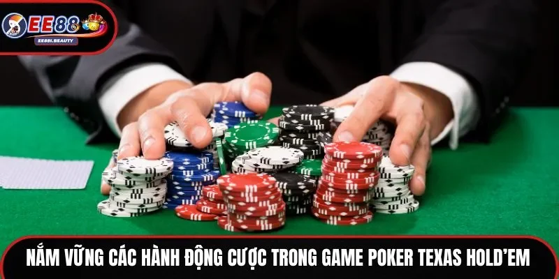 Nắm vững các hành động cược trong game